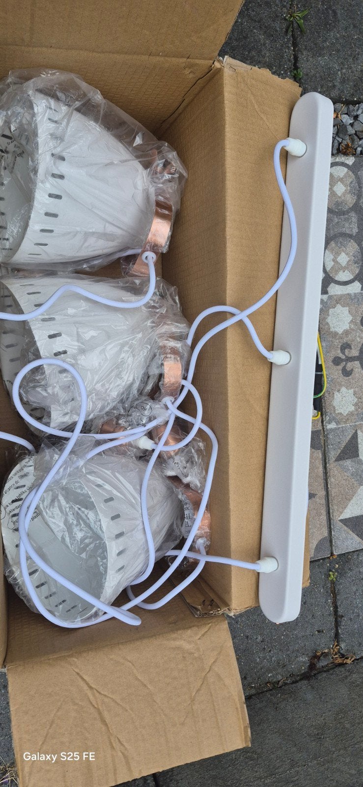 Leitmotiv hanglamp set van 3 nieuw in doos, Ophalen