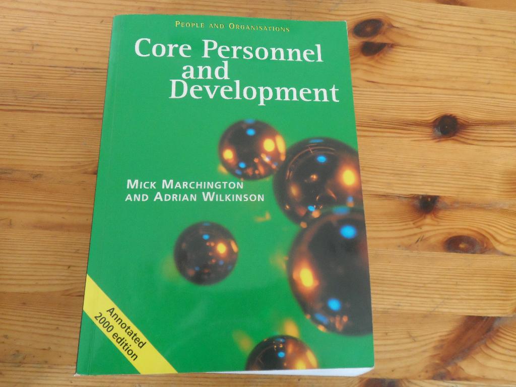 Marchington / wilkinson - core personnel and development, Ophalen of Verzenden, Alpha, Zo goed als nieuw, WO