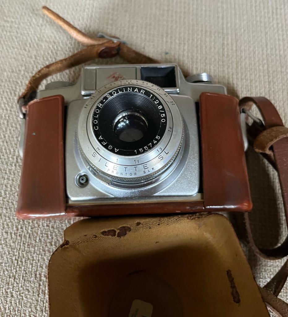 Vintage Agfa Silette camera. Goede staat., Verzenden, Gebruikt, Compact, Overige Merken