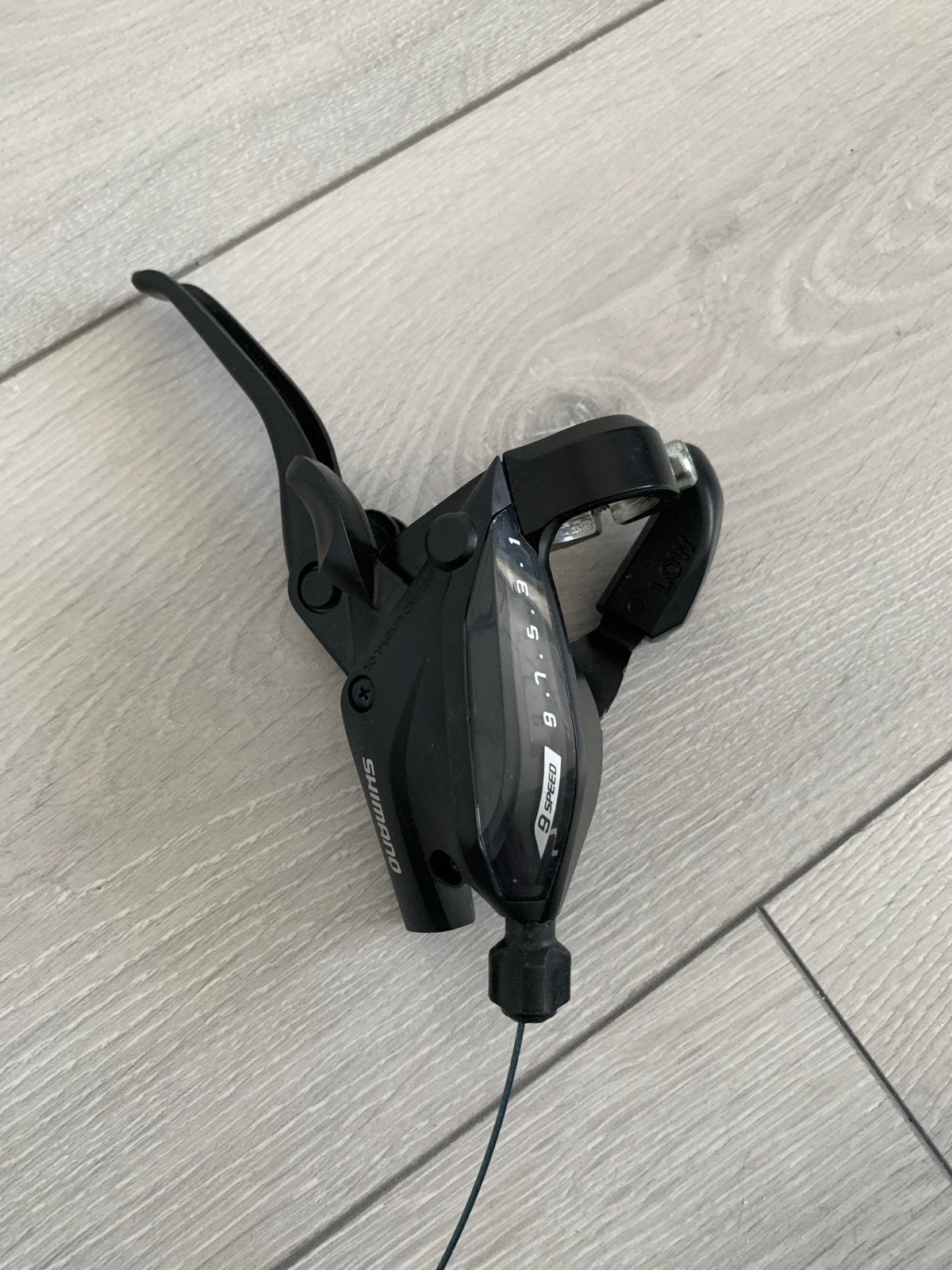Shimano 9 Speed Derailleur Shifter (Rechts) ST, Fietsen en Brommers, Fietsonderdelen, Ophalen, Gebruikt, Kunststof, Derailleur of Ketting