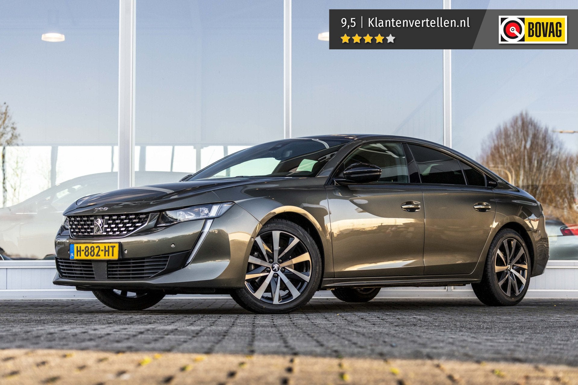 Peugeot 508 1.5 BlueHDI GT Line | Pano | Focal | NL Auto, Auto's, Gebruikt, 4 cilinders, Leder en Stof, Origineel Nederlands