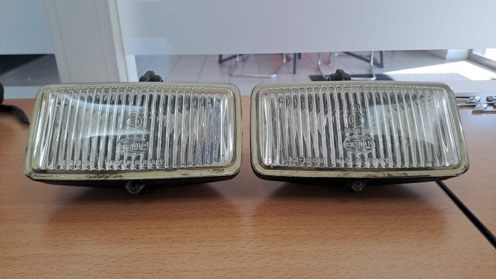 Hella 8336r19 mistlampen oa BMW Audi VW Ford 80's, Ophalen of Verzenden, Audi