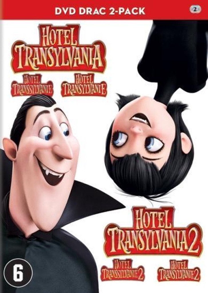 2-DVD Hotel Transylvania/Hotel Transylvania 2 NIEUW, Avontuur, Vanaf 6 jaar, Nieuw in verpakking, Film