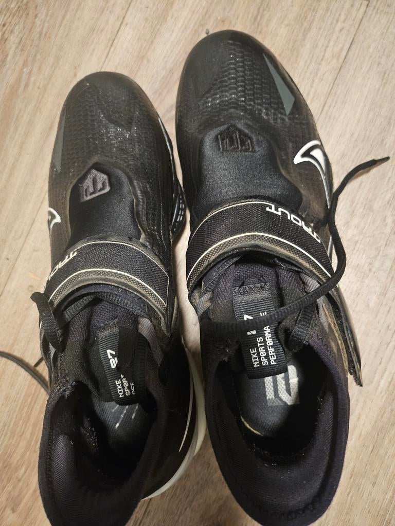 Nike Trout Baseball Cleats - Zwart (maat 43), Nike, Ophalen of Verzenden, Zo goed als nieuw, Sportschoenen