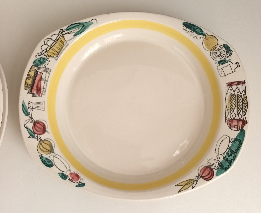 2 Schalen Stavangerflint Inger Waage Noorwegen, Overige merken, Keramiek, Ophalen of Verzenden, Overige stijlen