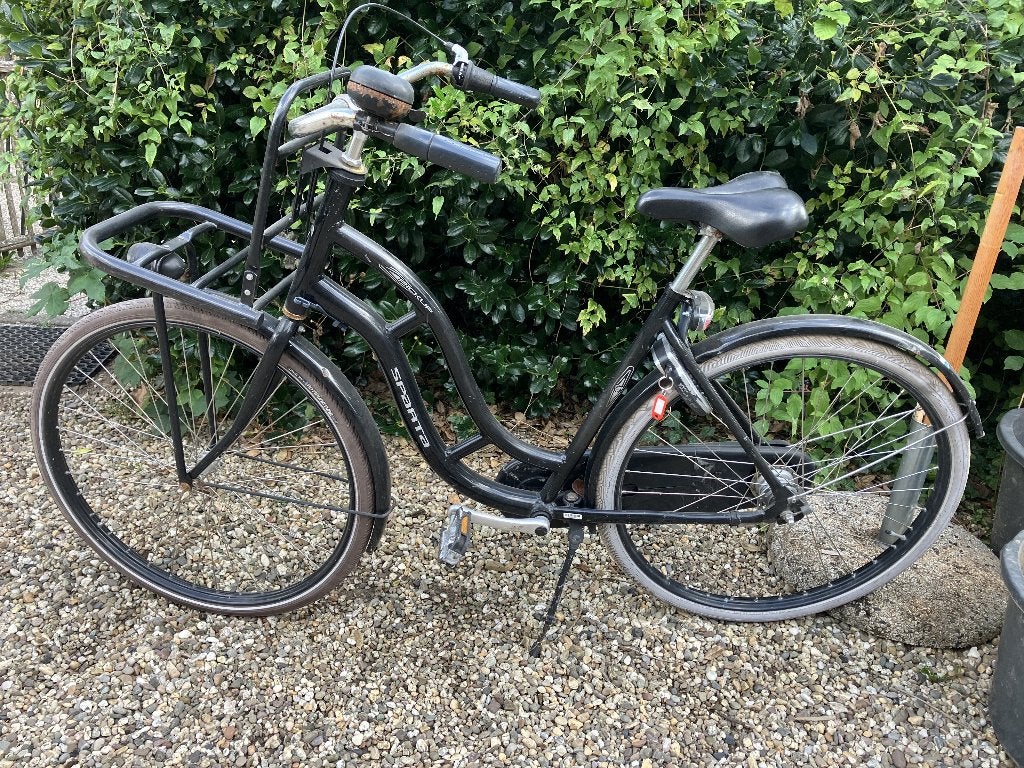 Stations / studenten dames fiets Sparta, Ophalen, Terugtraprem, Sparta, Gebruikt