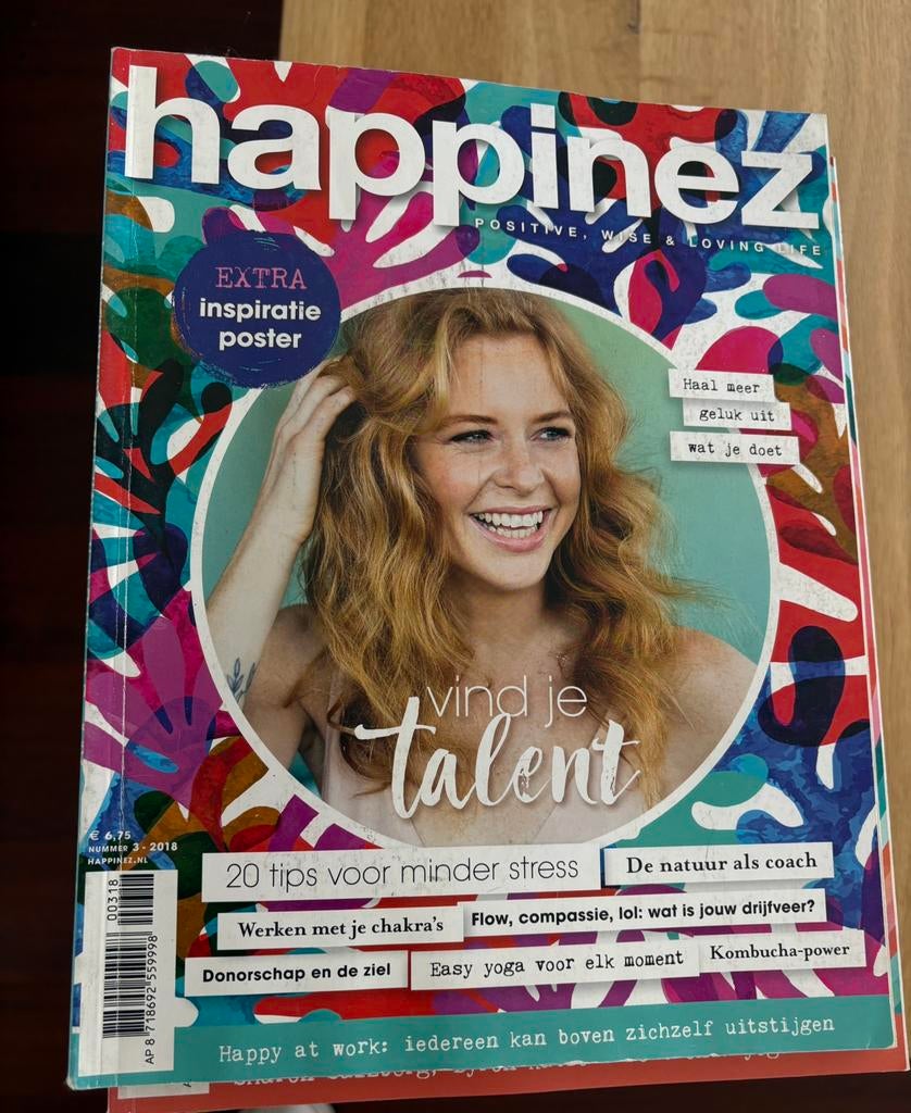 Happinez tijdschrift 30 stuks, Ophalen, Gelezen, Lichaam en Geest