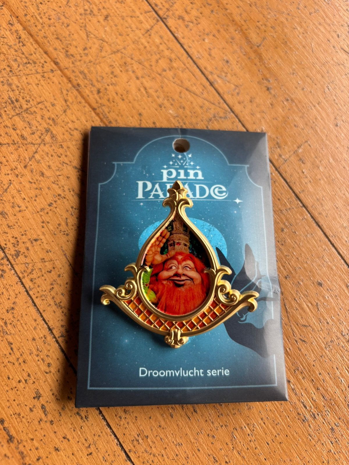Efteling Droomvlucht pin Oberon., Verzamelen, Ophalen of Verzenden, Nieuw, Button of Speldje