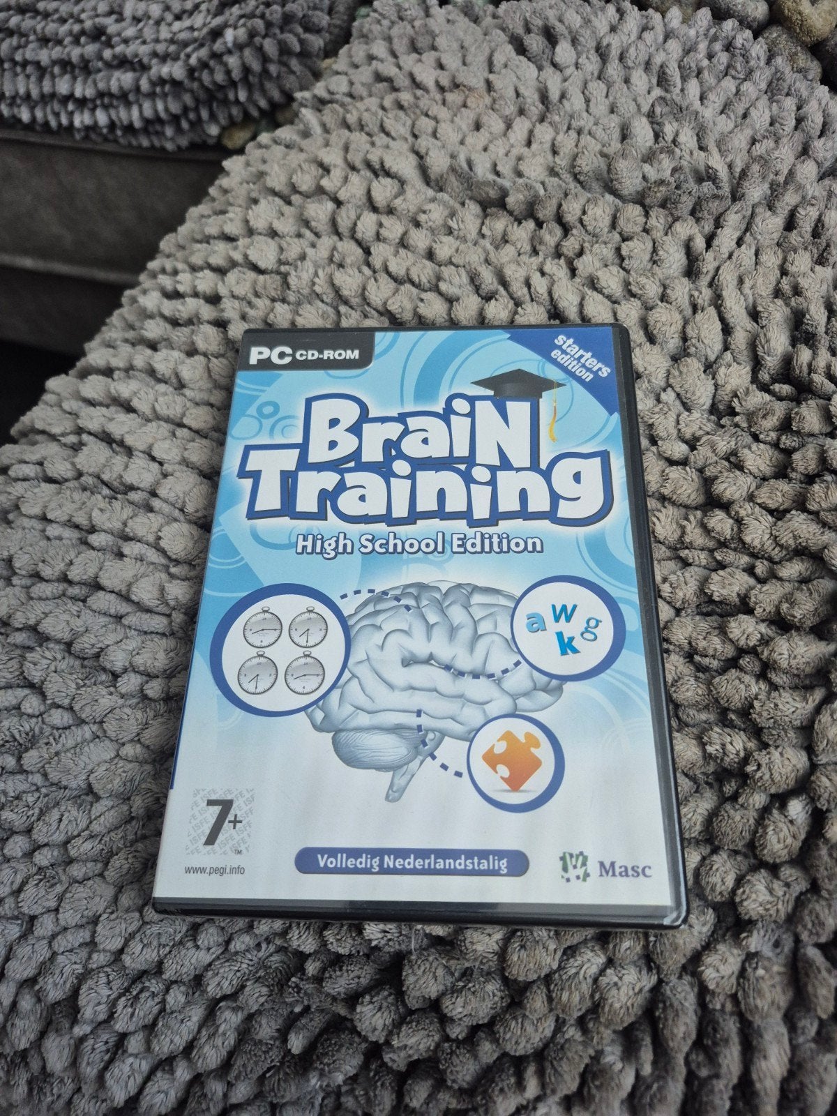 Brain Training High School Edition PC CD-ROM -, Spelcomputers en Games, Games | Pc, Nieuw, Puzzel en Educatief, 1 speler, Vanaf 7 jaar