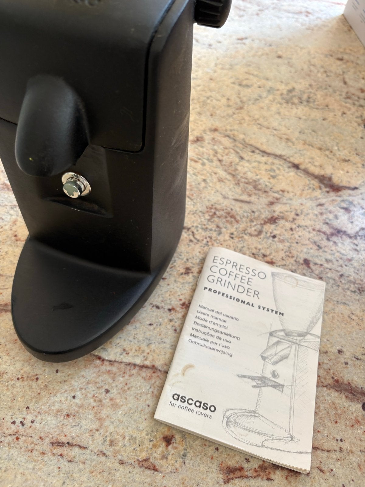 Ascaso Espresso Koffiemolen - Professioneel Systeem, Ophalen of Verzenden, Gebruikt, Overige modellen, Koffiebonen