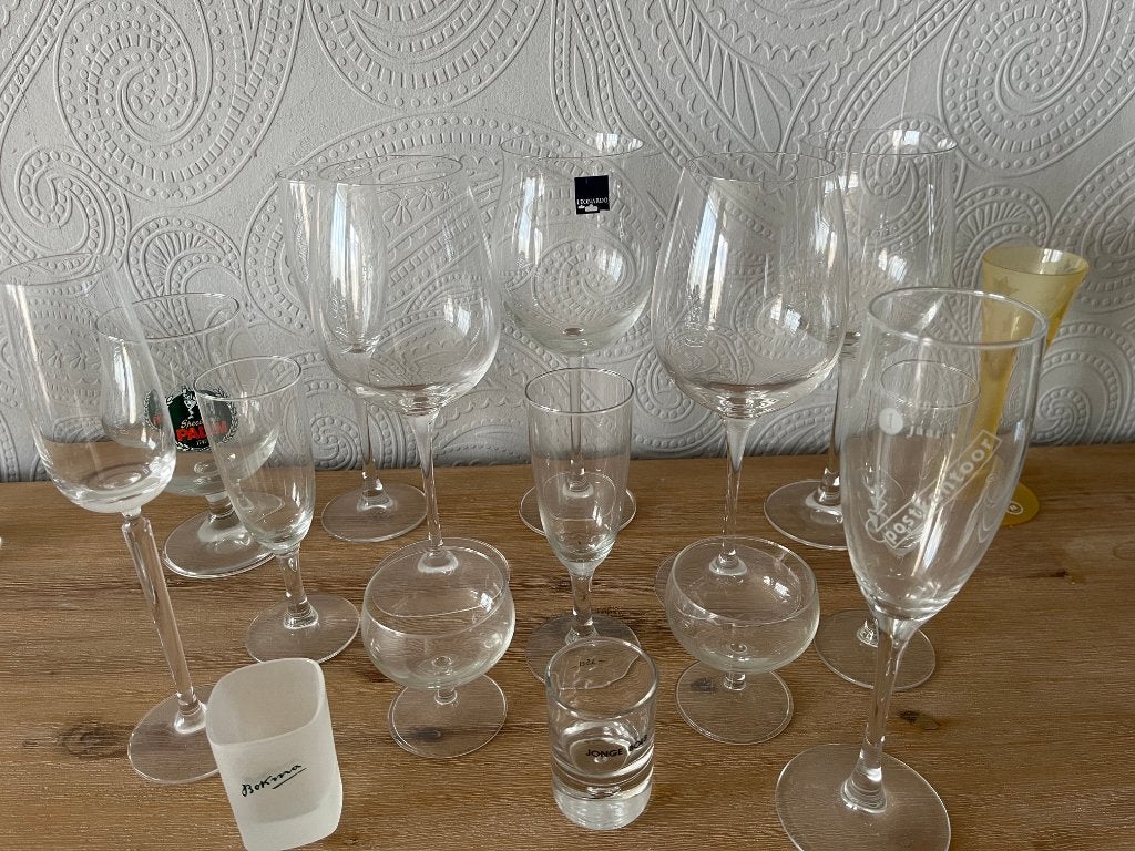 glazen divers, Ophalen, Zo goed als nieuw, Overige typen