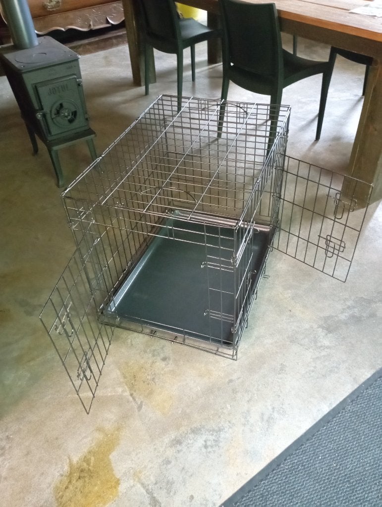 Hondenbench 75x55x60, Ophalen, Zo goed als nieuw