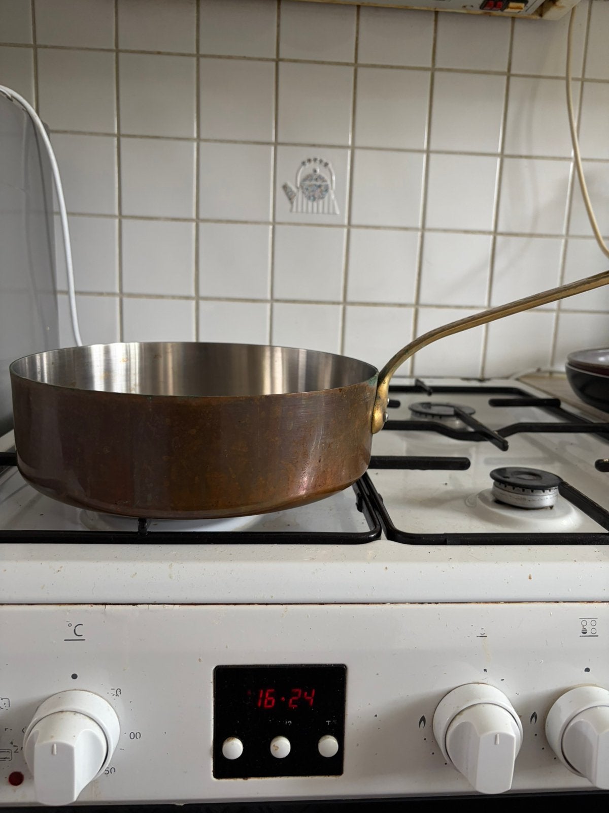 Mauville sauteerpan 24 cm, Ophalen, 4 kookzones, Zo goed als nieuw, Gas