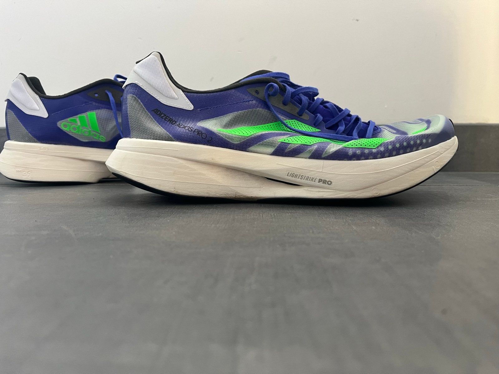 Adidas Adizero Adios Pro 2 - Slechts 20 km gelopen!, Hardloopschoenen, Zo goed als nieuw, Hardlopen, Ophalen