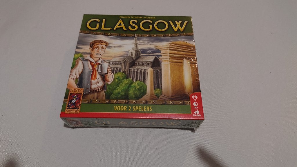 Glasgow: Bordspel voor 2 spelers - Nieuw in folie, Een of twee spelers, Ophalen of Verzenden, Nieuw, Lookout Games