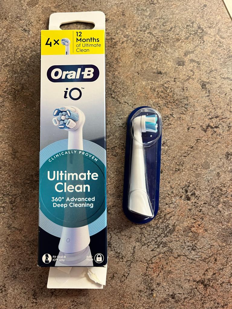 Oral-B iO Ultimate Clean Opzetborstels (5x), Witgoed en Apparatuur, Ophalen of Verzenden, Nieuw, Mondverzorging