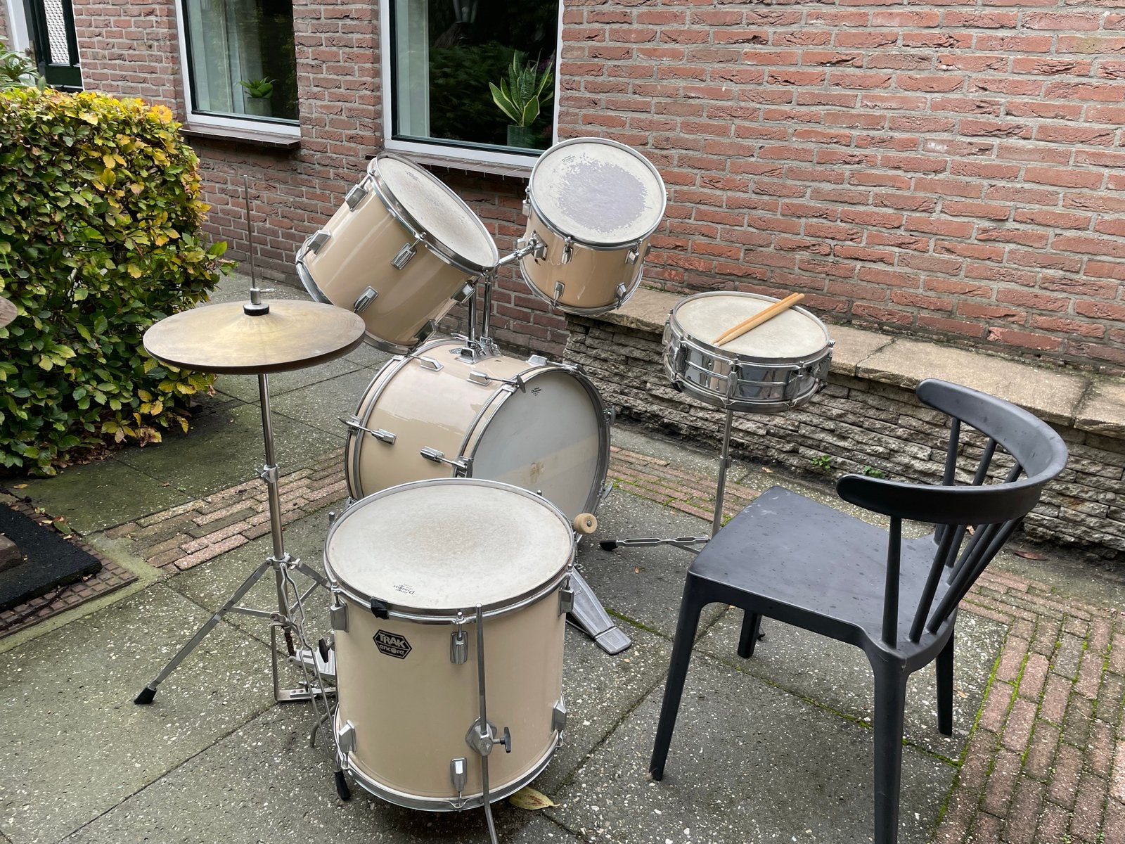 Encore drumstel - Compleet en klaar om te spelen, Muziek en Instrumenten, Ophalen, Gebruikt, Overige merken