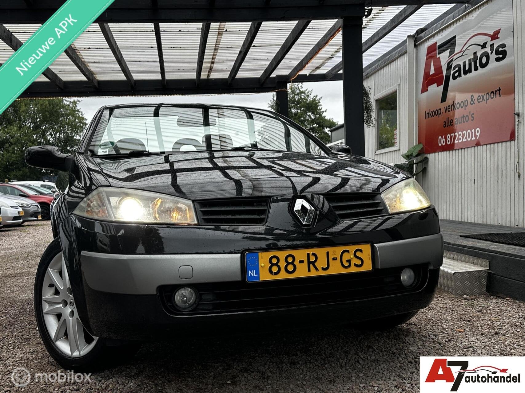 Renault Mégane Coupé-Cabriolet 2.0-16V Privilège Luxe, Auto's, Voorwielaandrijving, 135 pk, Gebruikt, 4 cilinders