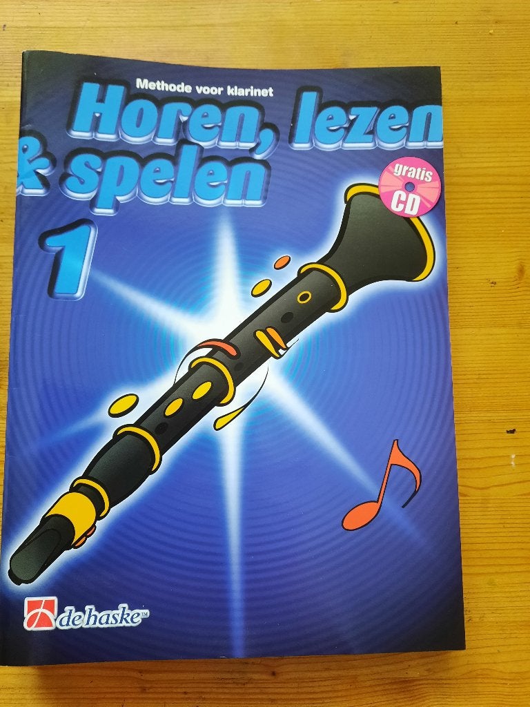 Horen, lezen & spelen, Ophalen of Verzenden, Nieuw, Overige materialen, Bes-klarinet