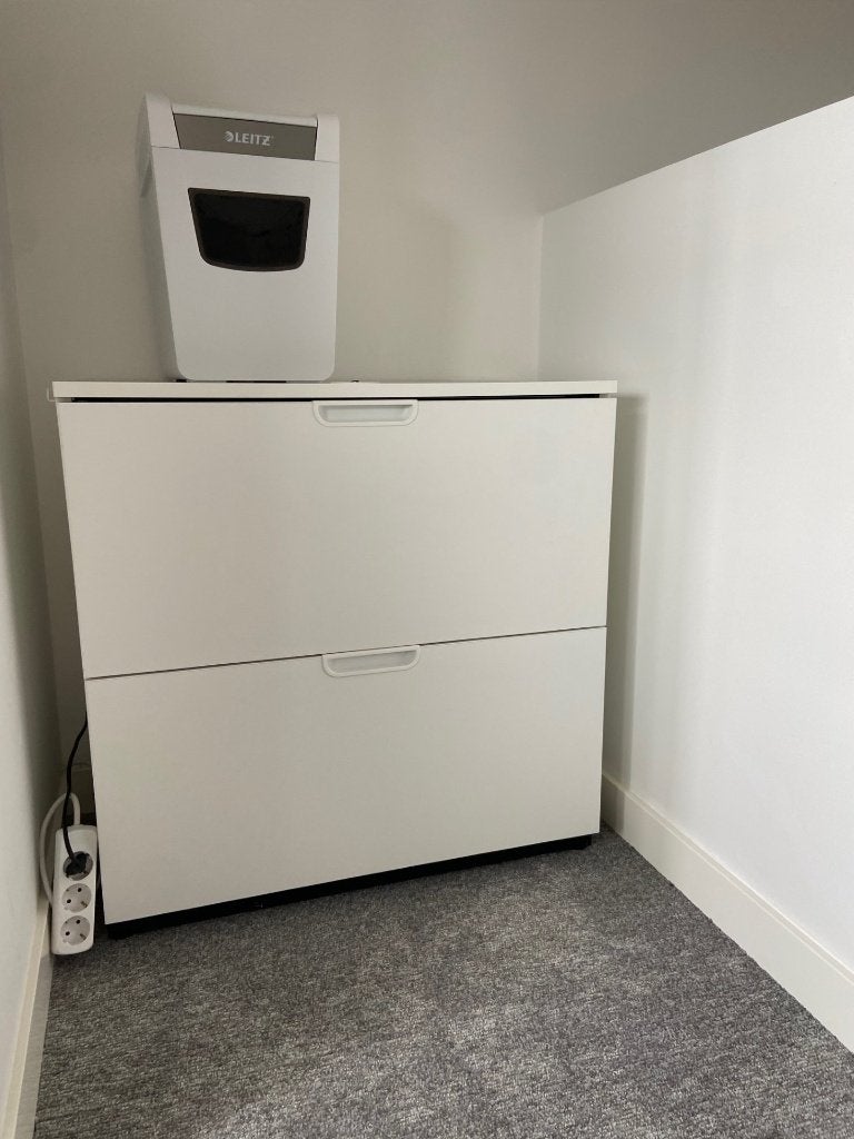 IKEA GALANT afsluitbare dossierkast – wit – topkwaliteit!, Ophalen, Gebruikt