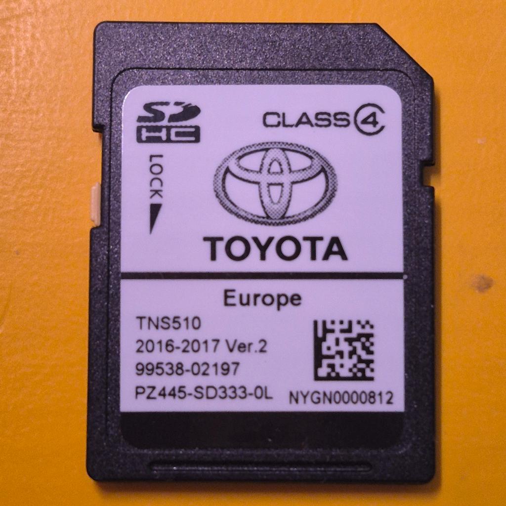 Toyota Navigatie Kaart, Heel Europa, Ophalen of Verzenden, Zo goed als nieuw, Toyota