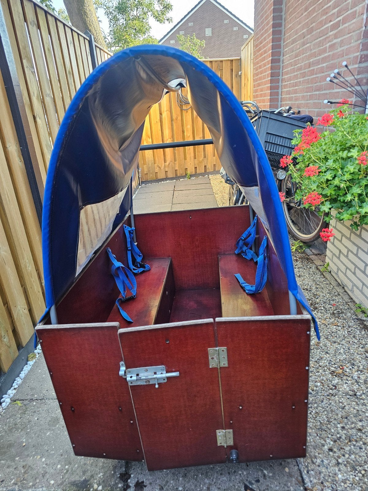 Mooie houten bolderkar van Droomland, Ophalen, Gebruikt, Overige merken