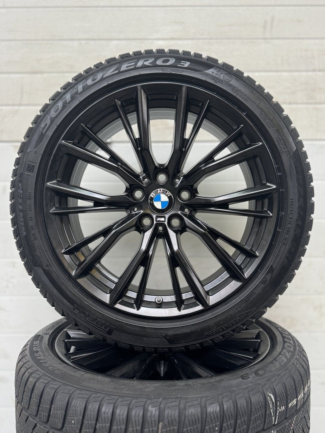 DEMO 18” BMW 3 SERIE G20 G21 M * RFT VELGEN WINTERBANDEN ORI, 18 inch, Gebruikt, -, -