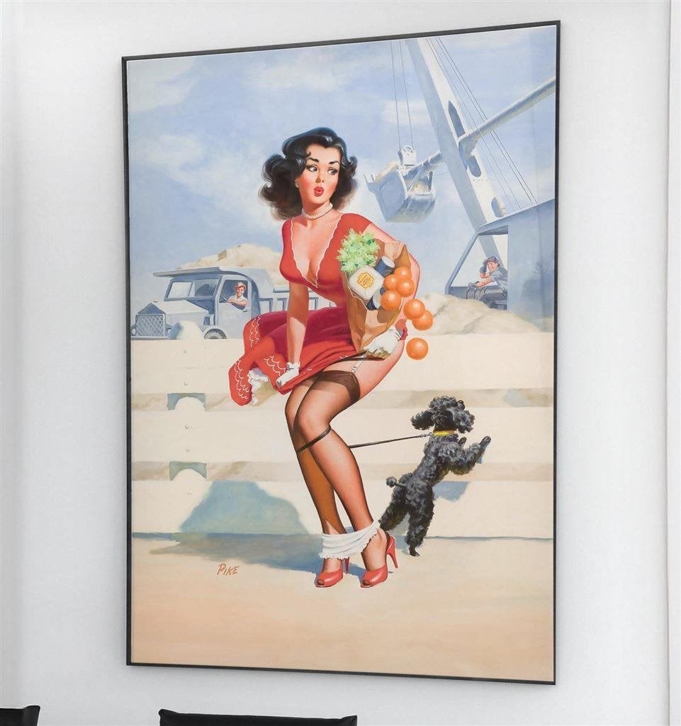 Retro Sexy Jaren 50 Pin up 50x70cm Poster, Verzenden, Overige typen