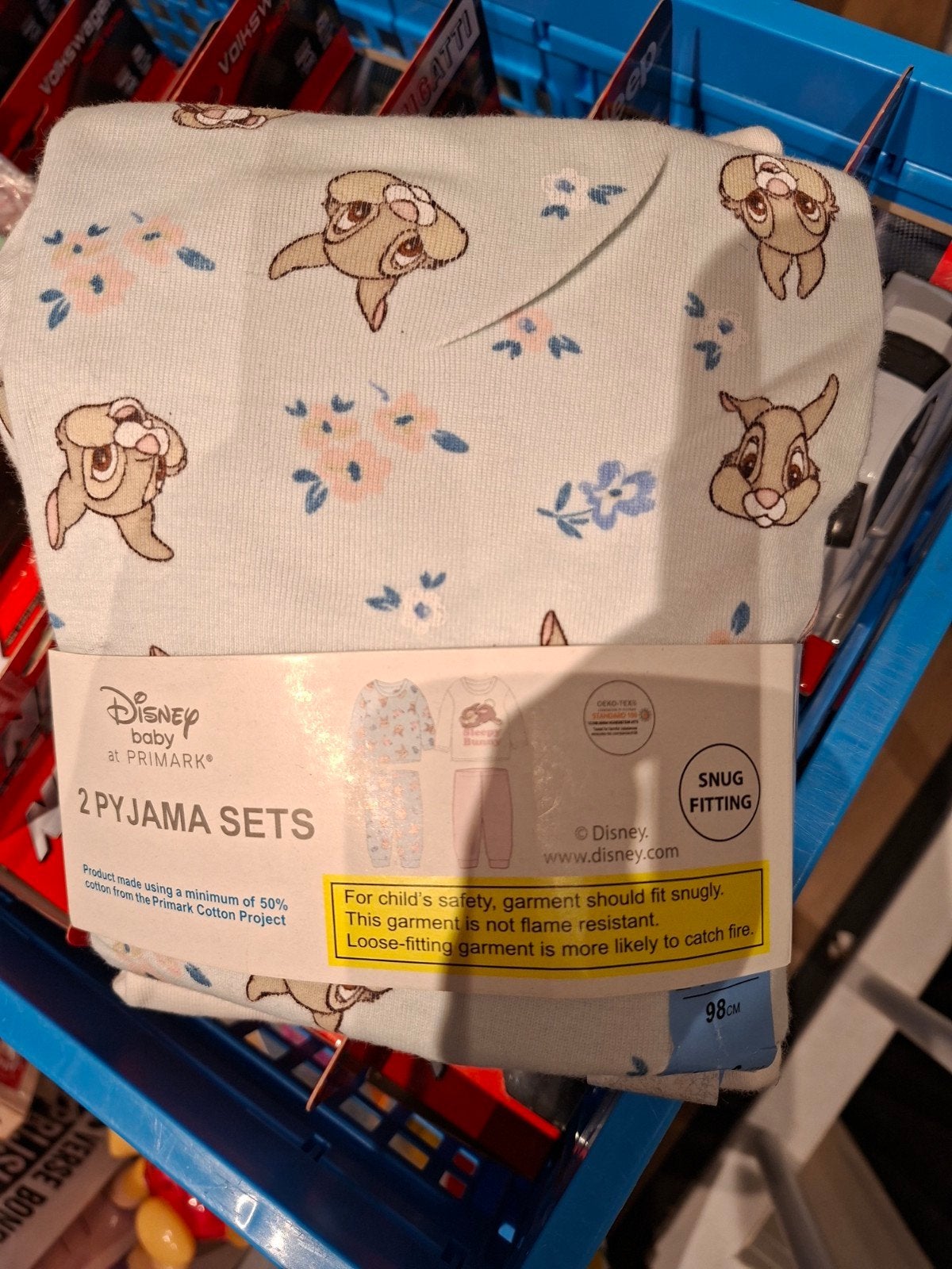 Disney Baby pyjamaset - 2 stuks, maat 98cm, Ophalen of Verzenden, Nieuw, Overige maten, Disney Baby at Primark