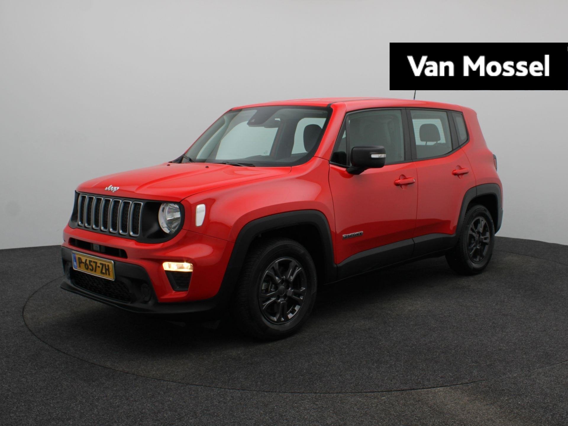 Jeep Renegade 1.5T e-Hybrid Longitude | Apple Carplay/Androi, Auto's, Jeep, Stof, Gebruikt, 4 cilinders, Origineel Nederlands