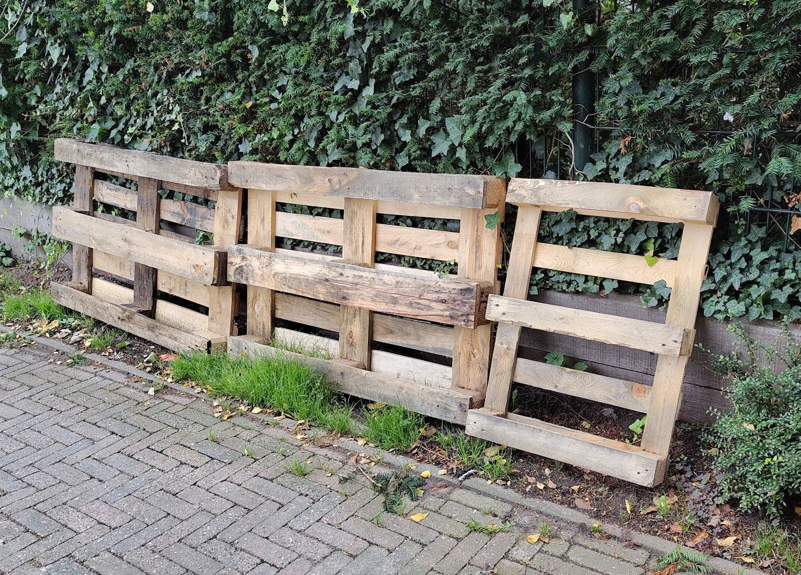 Houten pallets Gratis afhalen, Ophalen, Gebruikt, Pallet