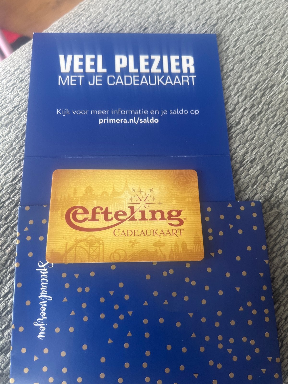 Efteling kaartje, Eén persoon, Overige soorten, Pretpark