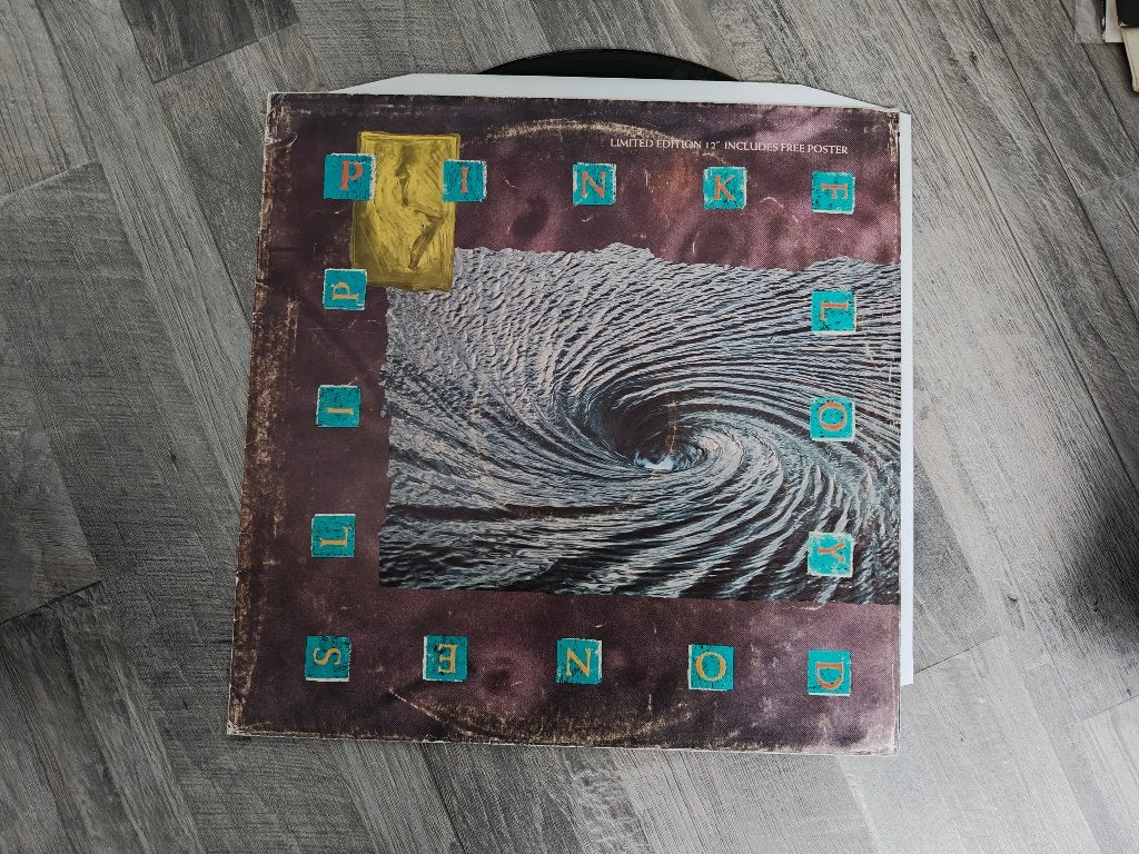 Pink Floyd - One Slip 12 inch single + poster 12 EM 52, Cd's en Dvd's, Gebruikt, Ophalen of Verzenden, 12 inch, Rock en Metal