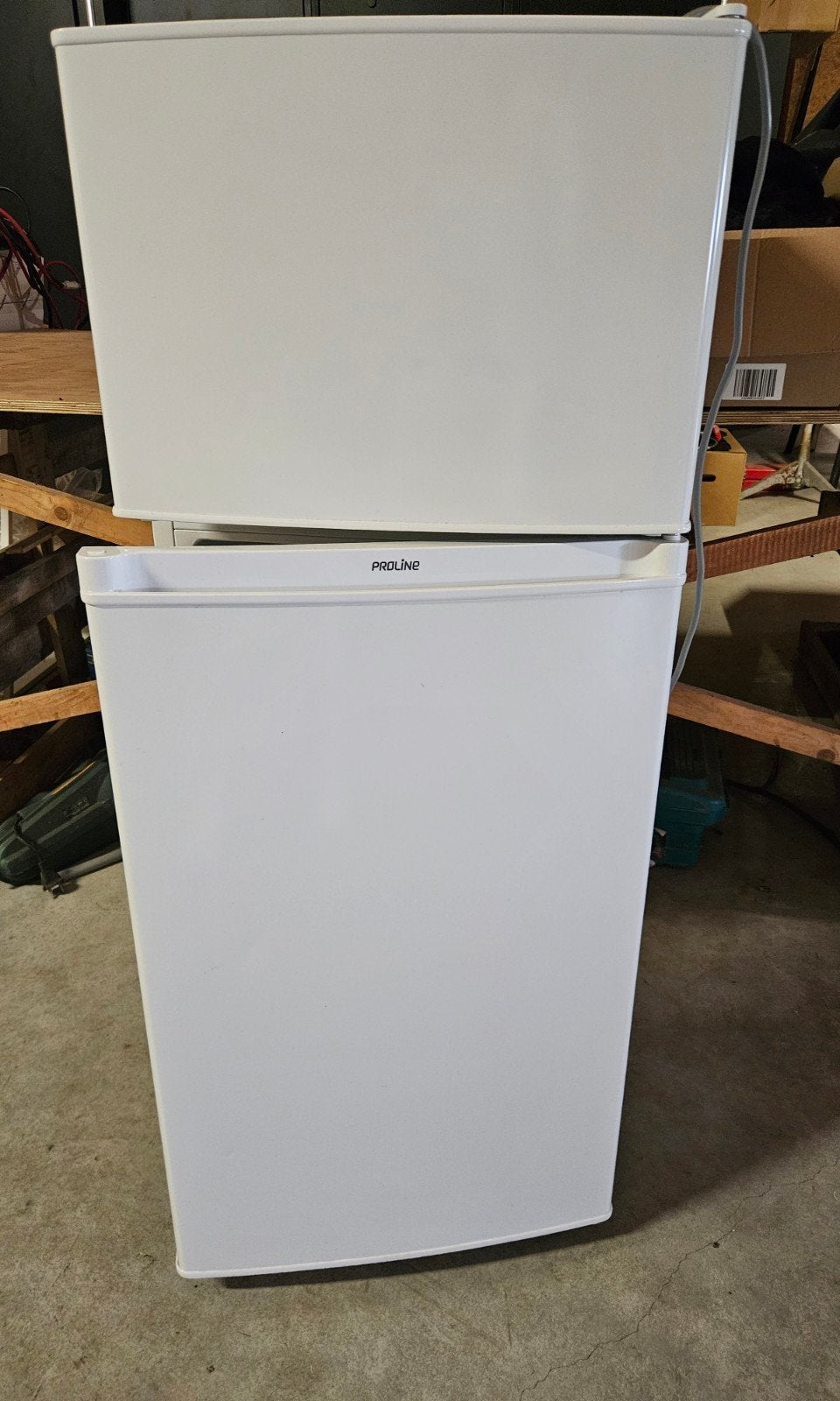 Proline ijskast met vriesvakje, Witgoed en Apparatuur, Koelkasten en IJskasten, Minder dan 75 liter, Ophalen, Met vriesvak, Minder dan 85 cm