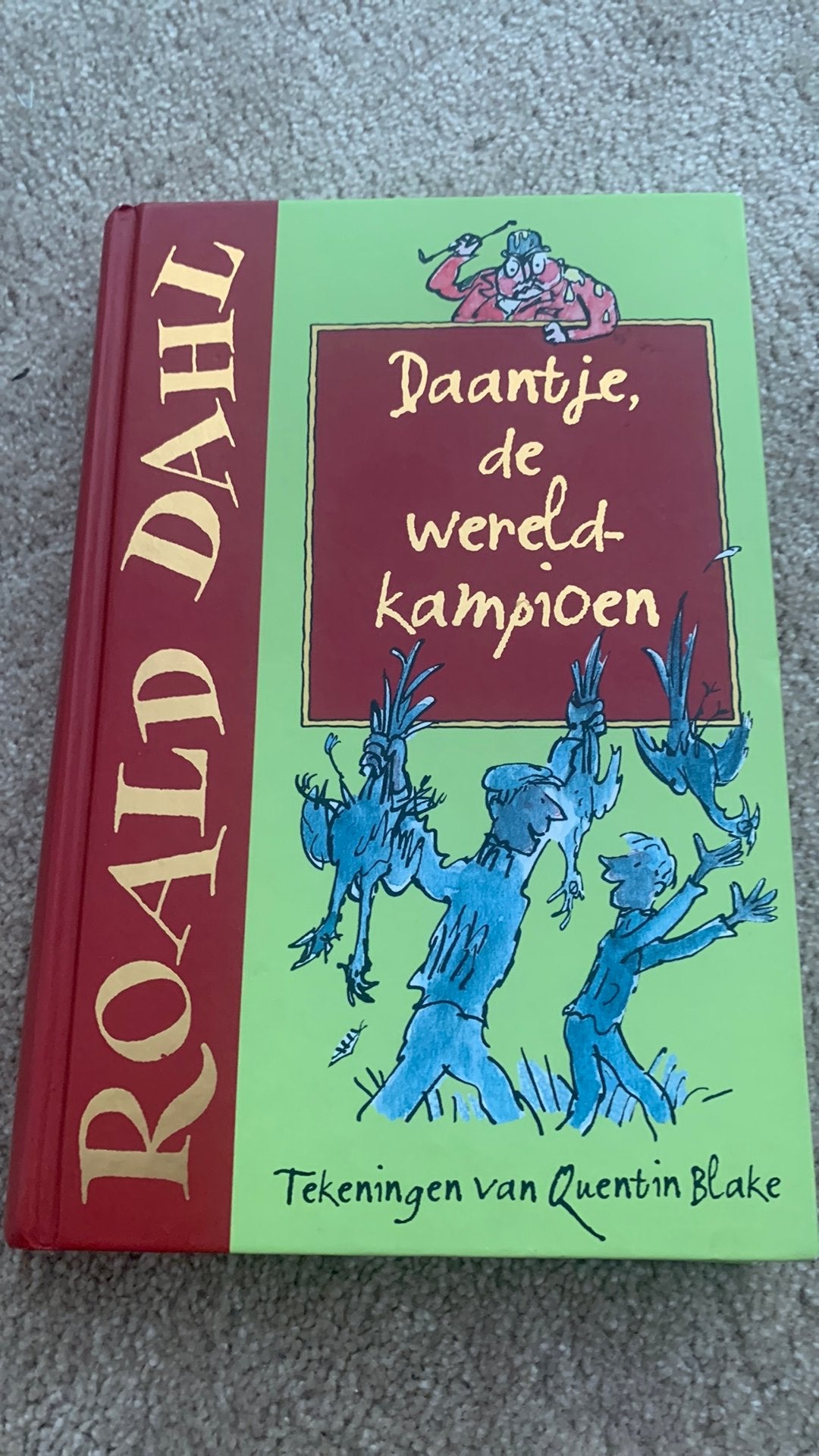 Roald Dahl - Daantje, de wereldkampioen, Roald Dahl, Fictie algemeen, Ophalen of Verzenden, Zo goed als nieuw