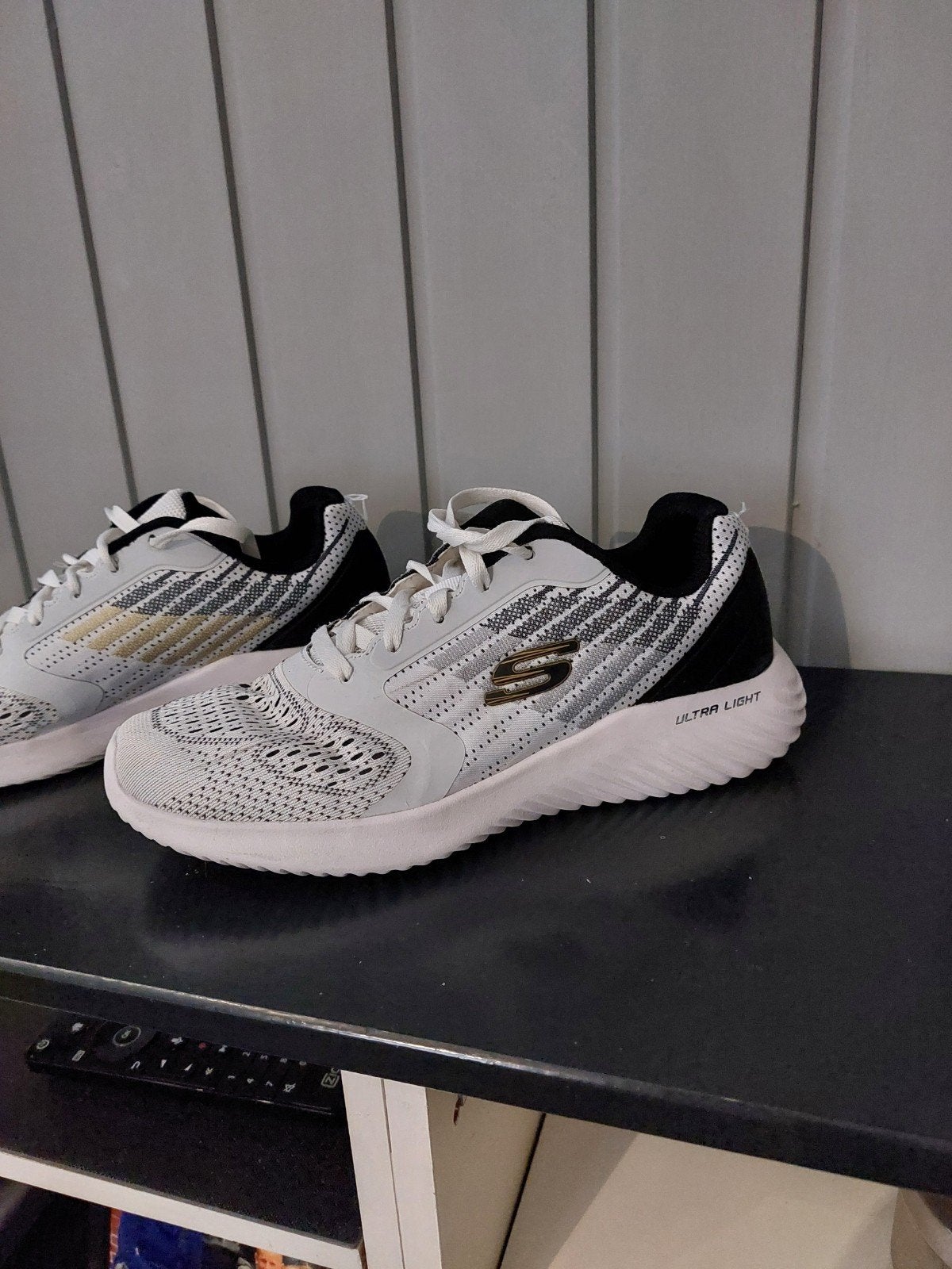 Witte Sketchers mt 41/42, Kleding | Heren, Schoenen, Wit, Ophalen of Verzenden, Sketchers, Sneakers of Gympen