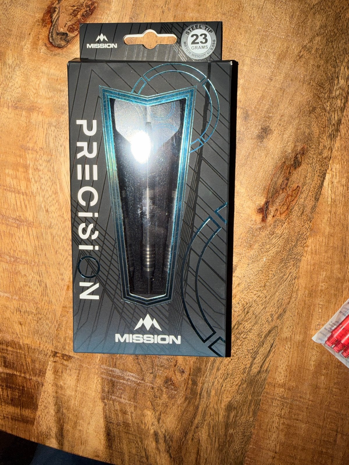Mission Precision 90% Dartpijlen 23 gram, Ophalen of Verzenden, Zo goed als nieuw, Pijlen