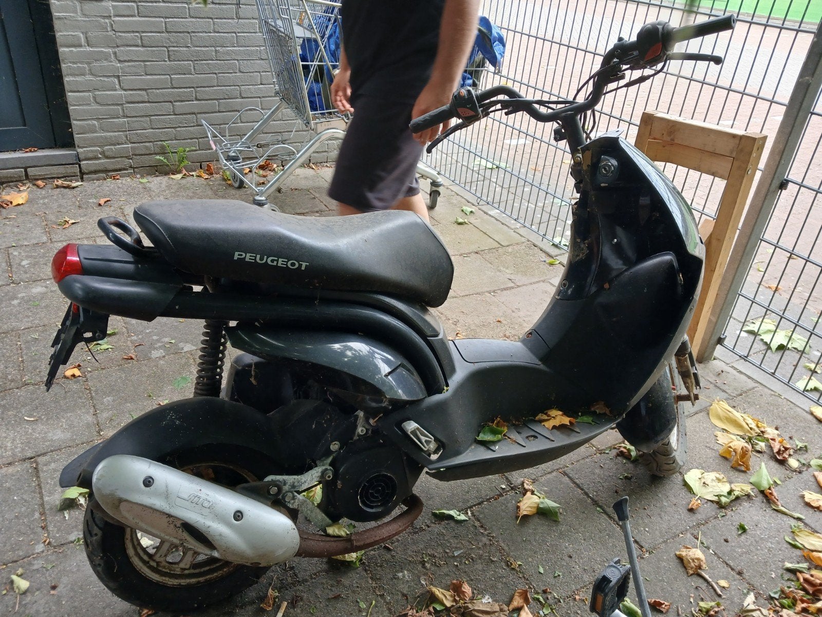 Peugeot ludix voor onderdelen. ZONDER KENTEKEN, Ophalen, Gebruikt, Tweetakt, Overige modellen