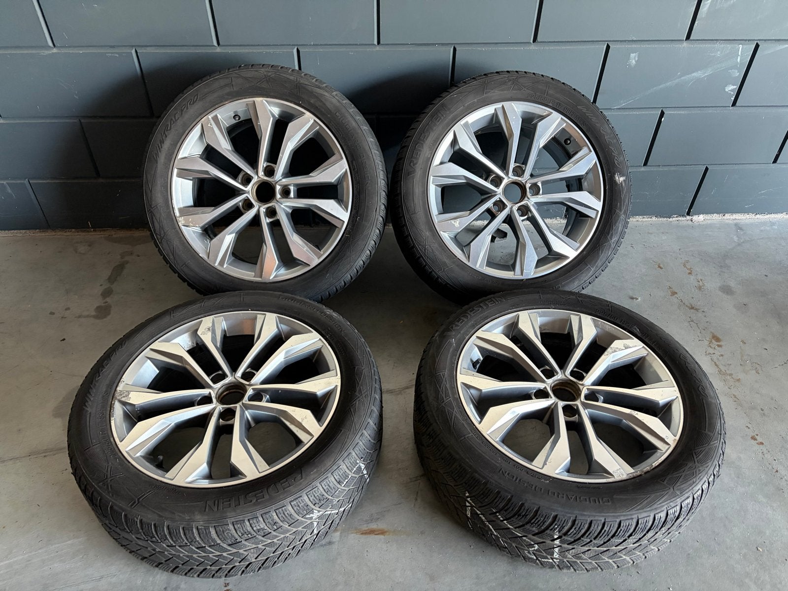 17 inch Volkswagen Passat velgen 5X112, Auto-onderdelen, Banden en Velgen, Gebruikt, Banden en Velgen, 17 inch, Personenwagen