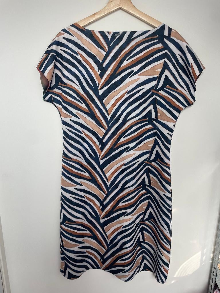 Lizzy & Coco omkeerbare jurk groen safari print maat M, Kleding | Dames, Maat 38/40 (M), Lizzy & Coco B.V., Ophalen of Verzenden