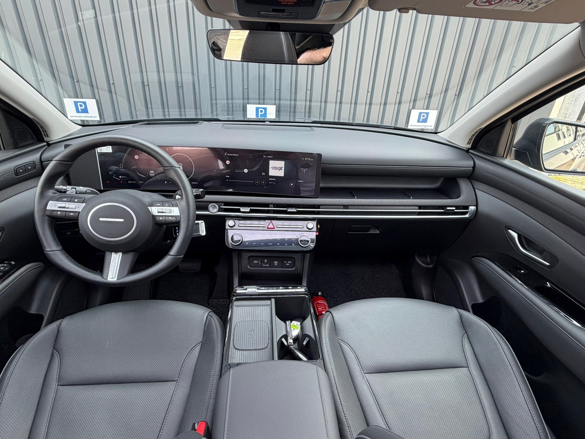 Hyundai TUCSON 1.6 T-GDI HEV Business Sky|Pano|Head-Up|Nieuw, Auto's, Gebruikt, 4 cilinders, Leder, Bedrijf