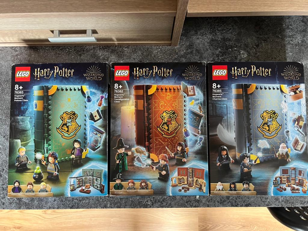 LEGO Harry Potter Zweinstein Momenten: Toverlessen (3 sets), Ophalen of Verzenden, Zo goed als nieuw, Overige merken