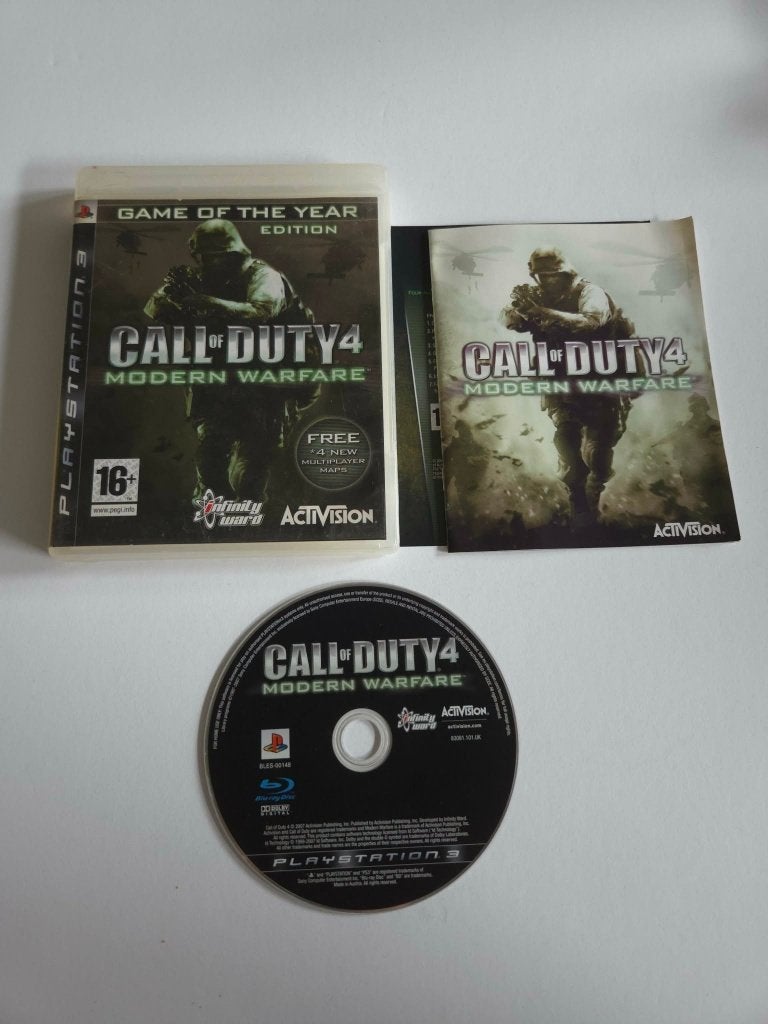 Playstation 3 (PS3) - Call of Duty Modern Warfare 4 - 10391, Vanaf 18 jaar, Shooter, Ophalen of Verzenden, Zo goed als nieuw