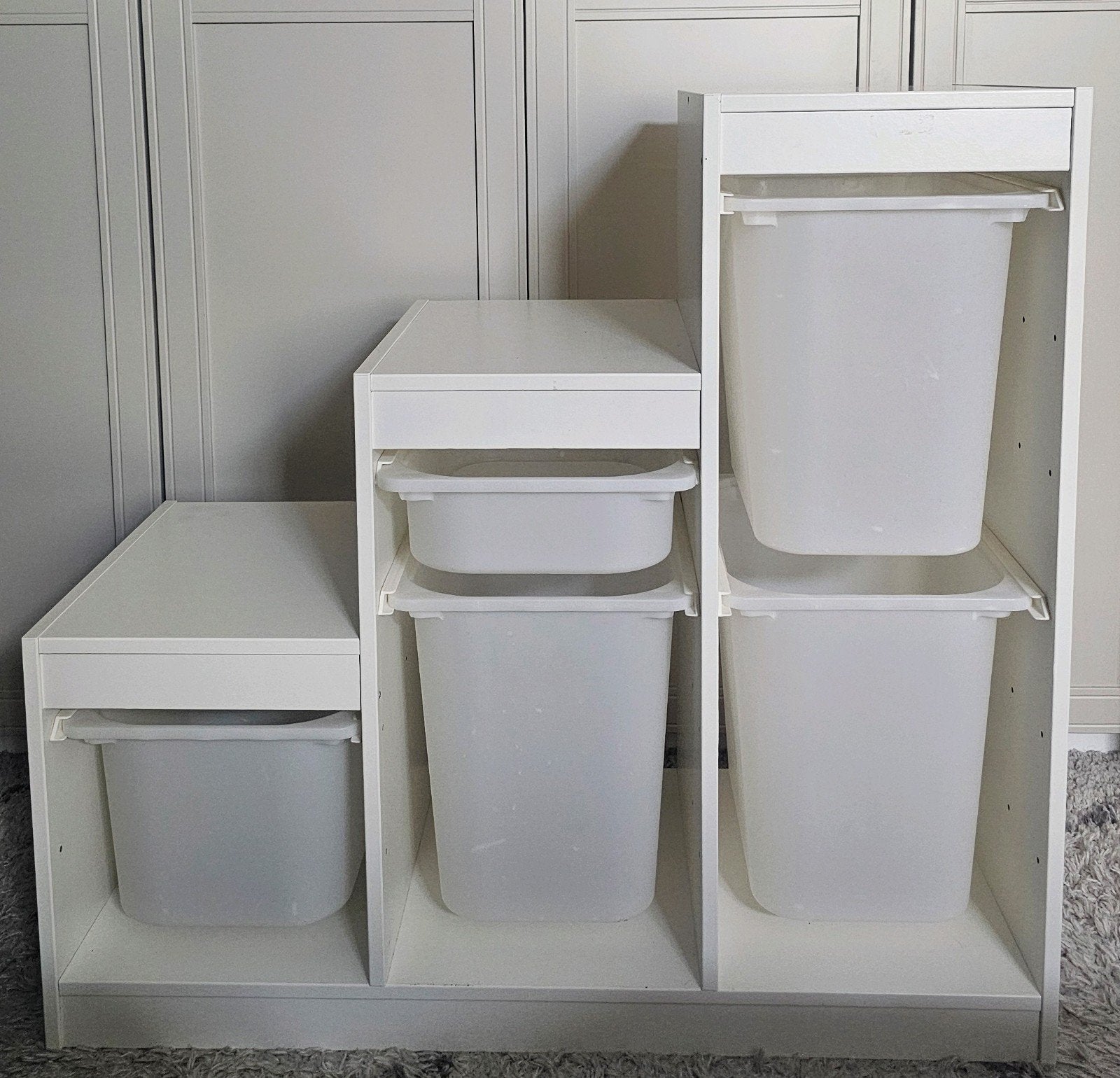 IKEA Trofast kast wit opbergcombinatie met bakken, Ophalen