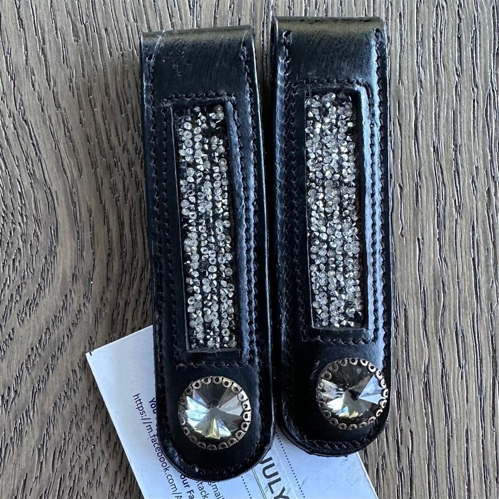 Laarzenclip Rond Zilver Zwart *~*NIEUW*~*, Nieuw, Ophalen of Verzenden, Schoeisel, Kinderen