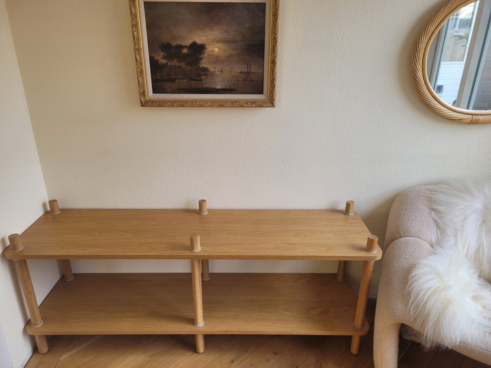 Normann Copenhagen deens design boekenkast dressoir hout, Huis en Inrichting, Kasten | Schoenenkasten, Ophalen, Zo goed als nieuw