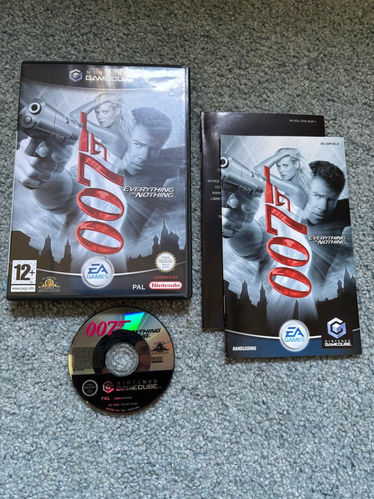 007 Everything or Nothing - Nintendo GameCube, Spelcomputers en Games, Games | Nintendo GameCube, Zo goed als nieuw, 1 speler