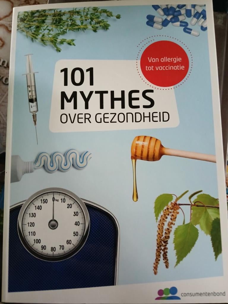 101 mythes over gezondheid- consumentenbond, Ophalen of Verzenden, Zo goed als nieuw