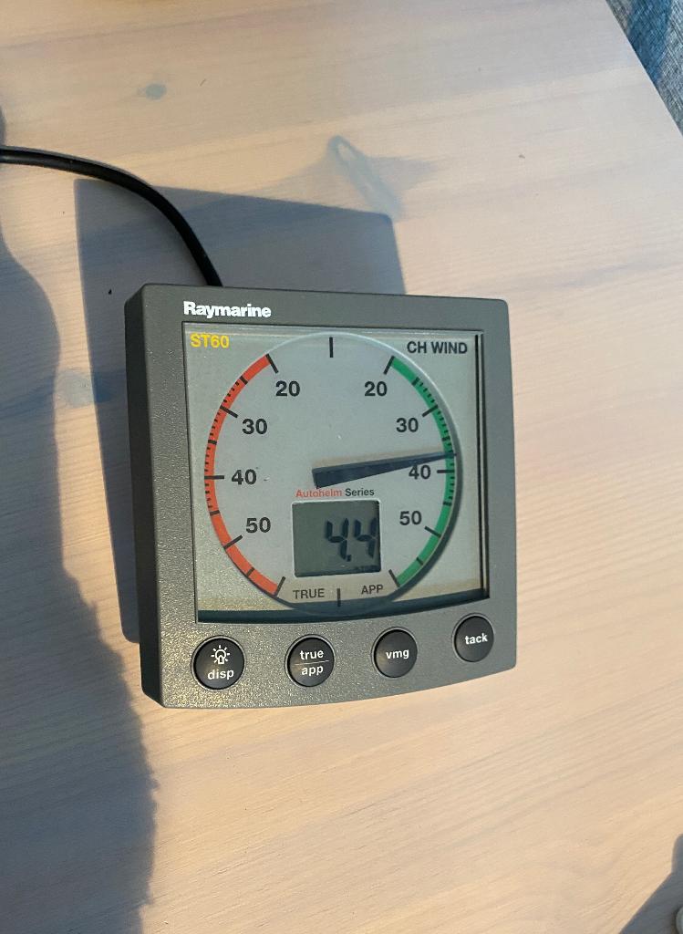 Raymarine ST60 Wind CH/VMG Display | A22006, Watersport en Boten, Navigatiemiddelen en Scheepselektronica, Ophalen of Verzenden