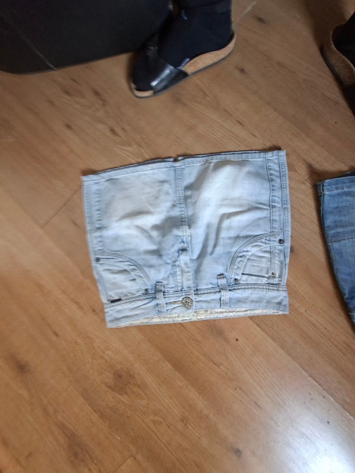 Il Dolce spijkerrokje maat 34, Blauw, Ophalen of Verzenden, Gedragen, Boven de knie